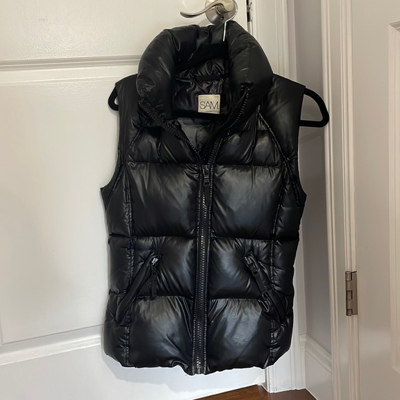 SAM. Other Sam Black Down Vest In Good Condition Poshmark